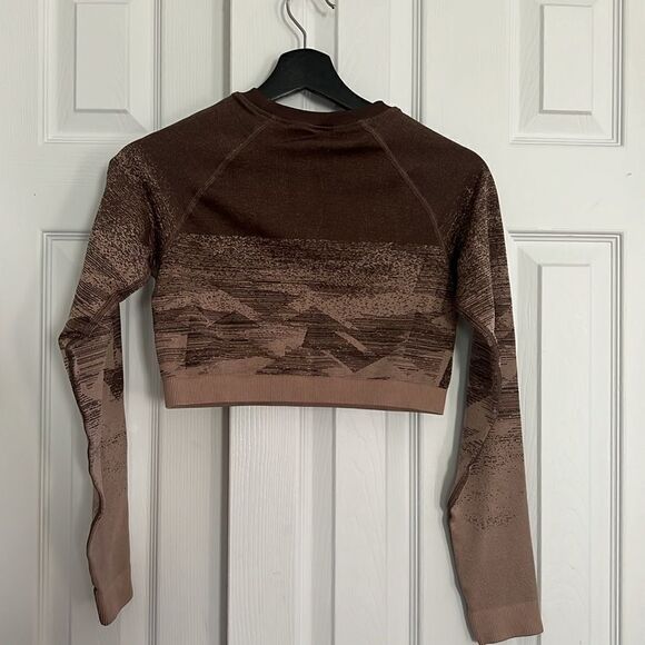 Gymshark Adapt Ombre Crop Top Size M - Picture 7 of 7